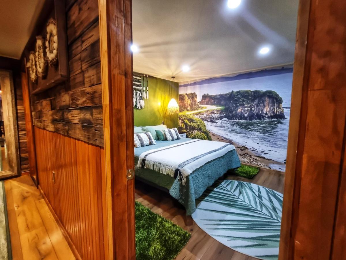 Hotel Boutique Tierra De Islas Chiloe 卡斯特鲁 外观 照片